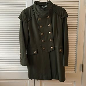 Dark green Guess Military style jacket -